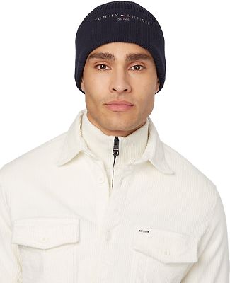 Tommy hilfiger tummansininen neulepipo