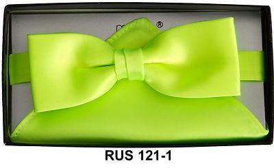 Matex limenvärinen taskuliina + rusetti