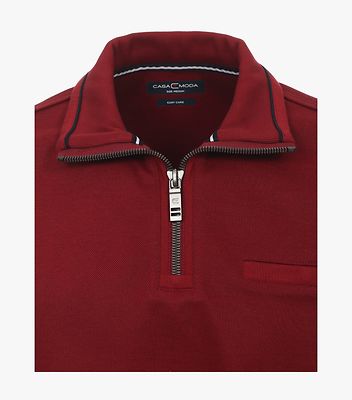 Casamoda tummanpunainen college pusero