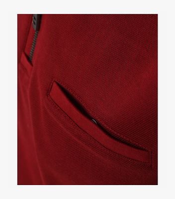 Casamoda tummanpunainen college pusero