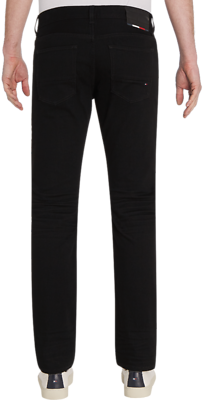 Tommy hilfiger mustat slim fit farkut