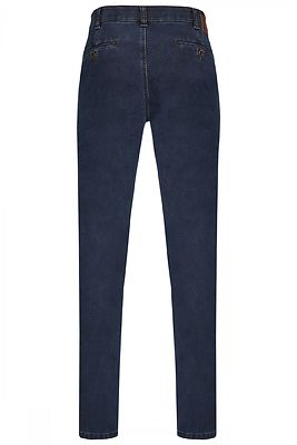 Club of comfort denim sininen puuvillahousu thermolite vuorella