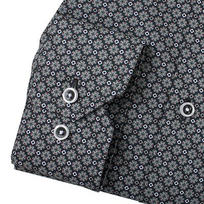 Petrifun kuviollinen modern fit kauluspaita