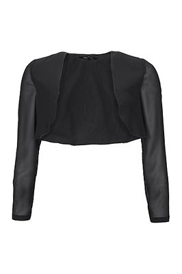 Swing musta sifonki bolero