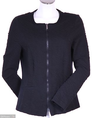 Lebekin joustava, musta neulosjakku