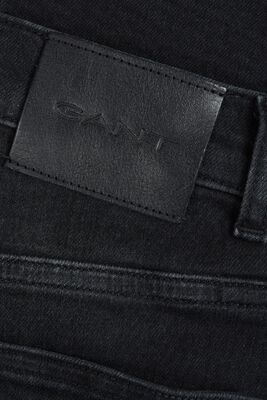 Gant mustat kulutus pestyt cropped slim farkut