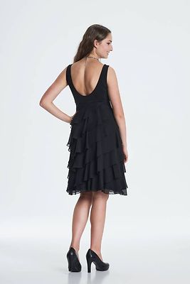 Swing musta juhlamekko