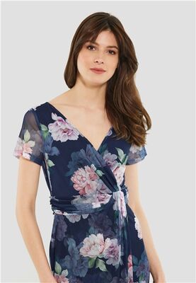 Swing lyhythihainen juhlamekko