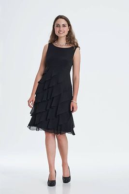 Swing musta juhlamekko