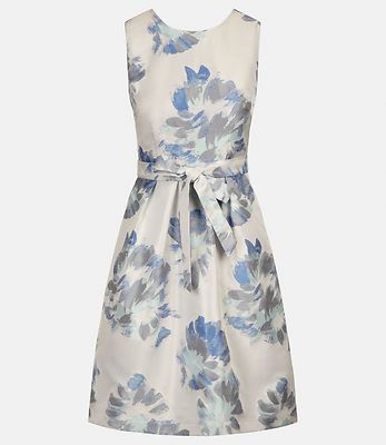 Apart sinikuvioinen mekko