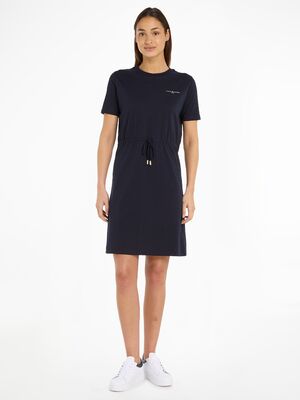 Tommy Hilfiger tummansininen trikoomekko