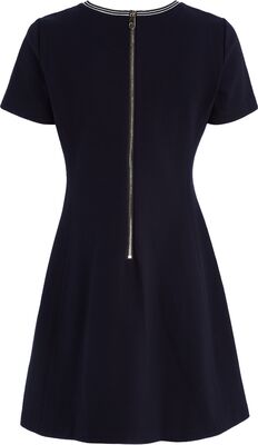 Tommy Hilfiger tummansininen lyhythihainen mekko