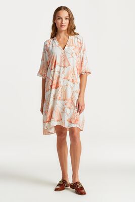 Gant oranssi kuvioinen kesämekko