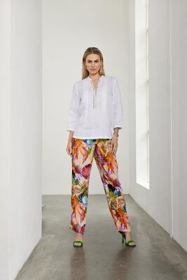 Micha valkoinen pellava pusero