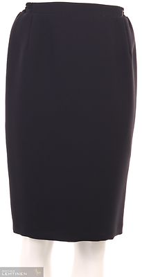 Modelian kapeahelmainen tummansininen hame