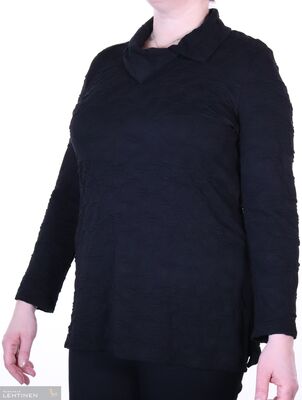 Shenina kotimainen musta pitkähihainen tunika