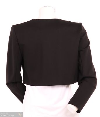 Modelian joustava musta bolero, pitkällä hihalla