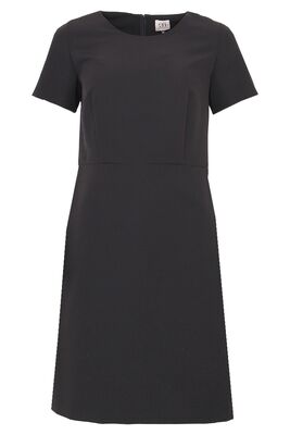 STI musta lyhythihainen kotelomekko