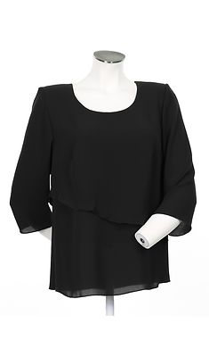 Modelian juhlapusero, sifonkinen yläosa, puolipitkät hihat