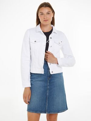 Tommy Hilfiger valkoinen farkkutakki