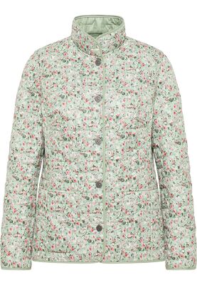 Lebek kääntötakki yksivärinen vaaleanvihreä kääntöpuoli kuviollinen