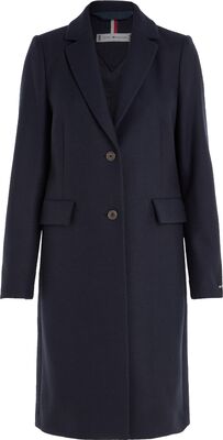 Tommy Hilfiger tummansininen villakangas takki