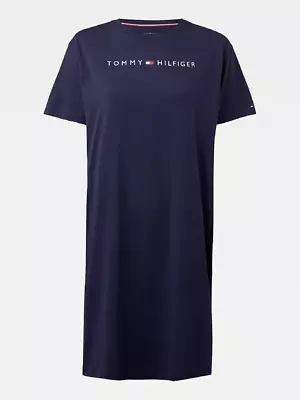 Tommy hilfiger tummansininen yöpaita