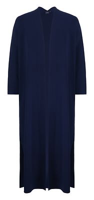 Rils tummansininen pitkä neuletakki