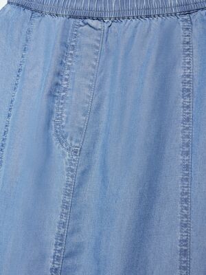 Signature farkunsininen midimittainen hame