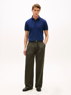 Tommy Hilfiger tummansininen klassinen pikeepaita