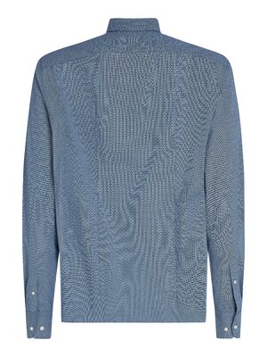 Tommy Hilfiger sinikuviollinen slim fit kauluspaita