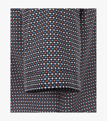 Casamoda comfort fit kuviollinen lyhythihainen kauluspaita