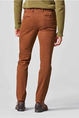 Meyer ruskeat puuvillahousut