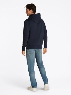 Tommy Hilfiger tummansininen collegehuppari