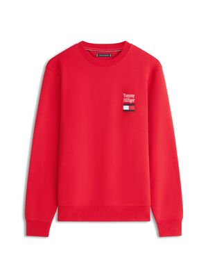Tommy Hilfiger punainen collegepusero
