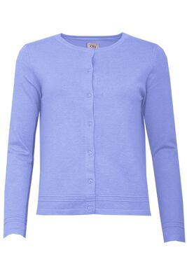 STI vaaleansininen neuletakki