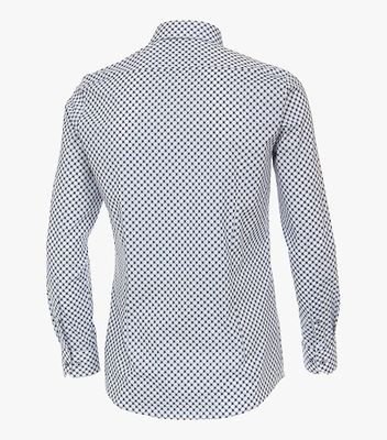 Venti sinikuvioinen slimfit paita