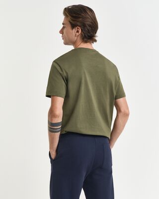 Gant vihreä lyhythihainen T-paita