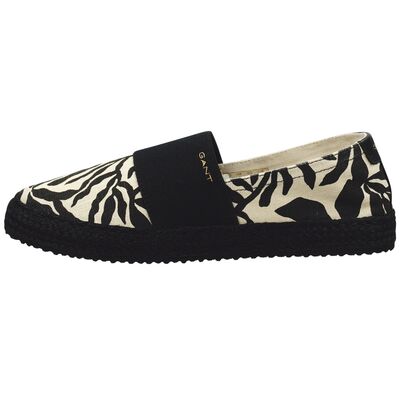 Gant musta beiget kangaskengät