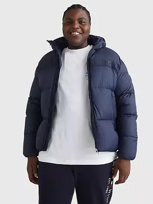 Tommy Hilfiger tummansininen talvipusakka