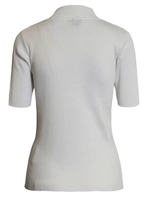 Signature luonnonvalkoinen ribbineule puolipoolo