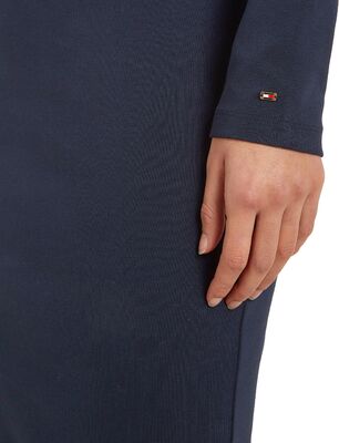 Tommy Hilfiger tummansininen mekko poolokauluksella