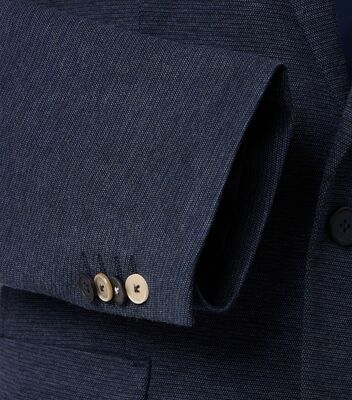 Venti sininen joustava modern fit irtotakki