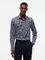 Tommy Hilfiger tumansininen pienikuvioinen regular fit kauluspaita