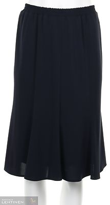 Modelian kotimainen tummansininen hyvin laskeutuva hame