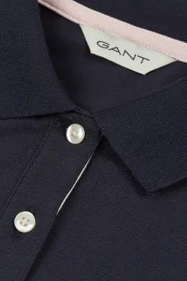 Gant tummansininen hihaton pikeetoppi