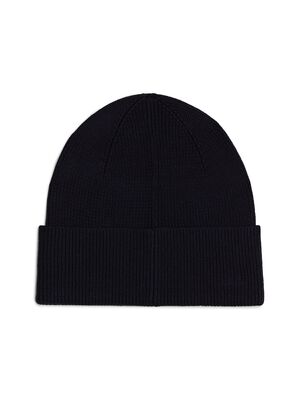 Tommy Hilfiger tummansininen neulepipo puuvillaa