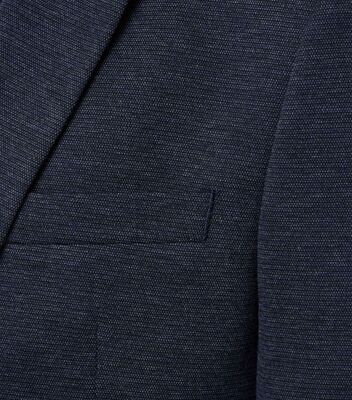 Venti sininen joustava modern fit irtotakki