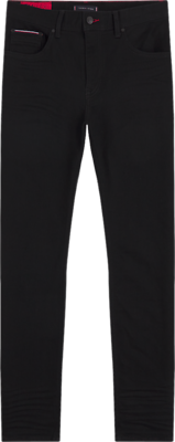 Tommy hilfiger mustat slim fit farkut