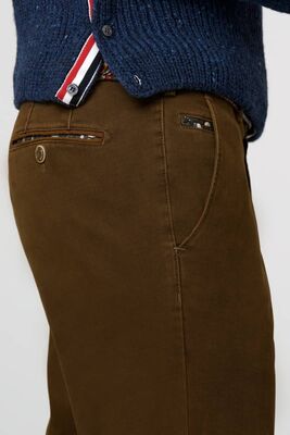 Meyer Bonn ruskeat puuvilla housut